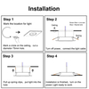 3W/6W/9W/15W/18W/24W LED Panel Recessed Spotlight-1 set of 2