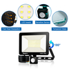 Waterproof Outdoor LED Floodlight with PIR